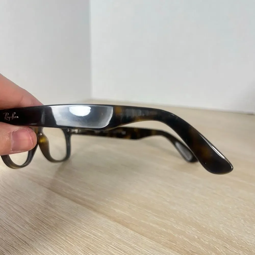 Ray-Ban RB2132 New Wayfarer 710 Sunglasses Tortoise 52-18-145 FRAMES ONLY Italy